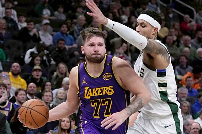 Luka Doncic 45分無用　公鹿擊敗湖人中止3連敗