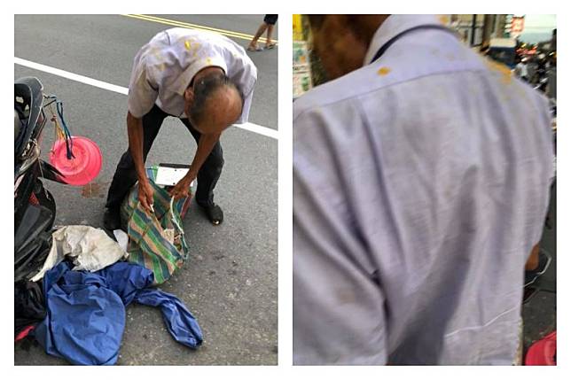 ▲網友爆料，在台南善化看到一位賣水果的老爺爺無端遭人用芒果砸頭，讓她看了好氣憤。（圖／翻攝自爆怨公社臉書）
