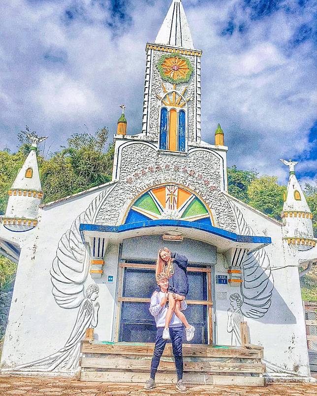 ▲宜灣卡片教堂（圖／IG @c_cy124qq）