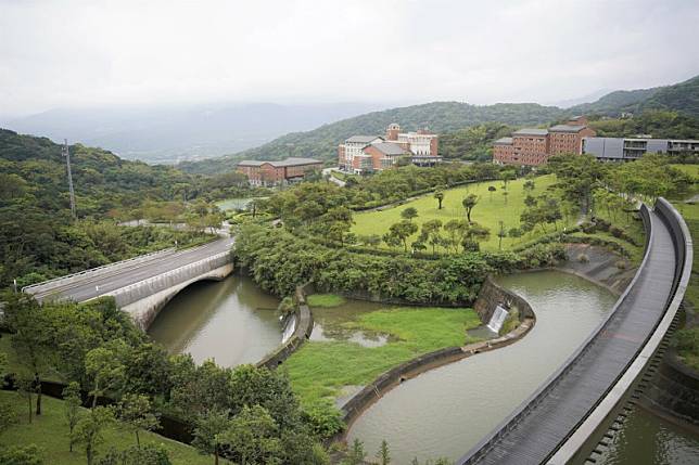 法鼓心靈環保教育園地皆本於自然環保理念而建。 圖：新北市環保局提供