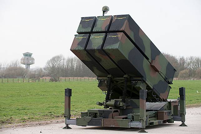 國家先進地對空飛彈系統(NASAMS/Norwegian Advanced Surface-to-Air Missile System)。(圖：維基百科)
