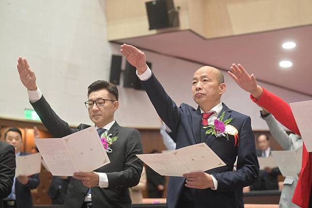 立法院開議今天剛好滿100天，立法院長韓國瑜的表現超出許多人的想像。（圖片來源／＠韓國瑜FB）