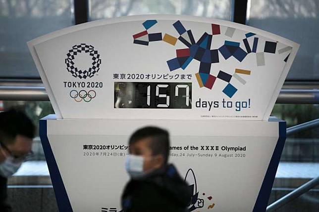 2020年武漢肺炎（新冠肺炎）疫情衝擊日本，奧運能否順利舉行大有疑問（AP）