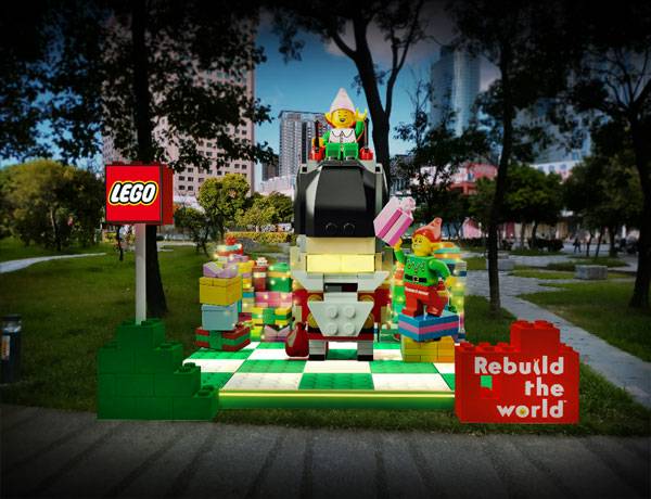 照片取自2021新北歡樂耶誕城