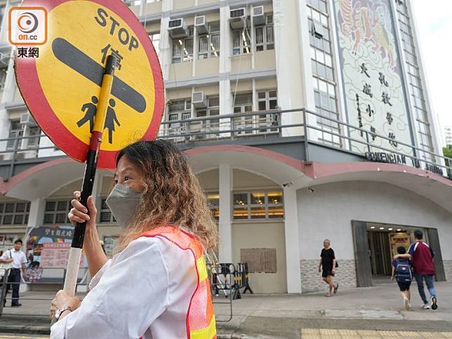 孔教學院大成小學今日（10日）召開3場簡介會。