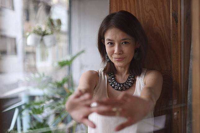林美貞否認戀愛腦。記者林士傑／攝影