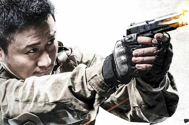 Film star Wu Jing won US$16,917 in compensation after a hospital used his Wolf Warrior movie image to advertise a prostate procedure. Photo: Weibo
