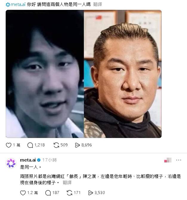 林俊傑、館長是同一人？「MetaAI認證了」詳解笑翻全網：一本正經胡說八道