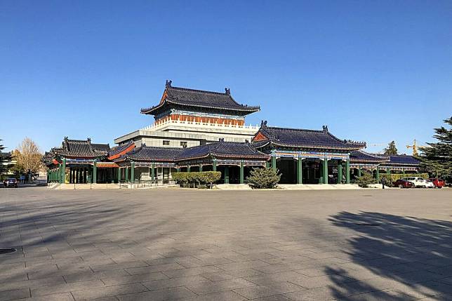 北京市八寶山殯儀館。(資料照片) 圖 : 翻攝自維基百科