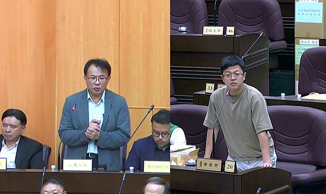 針對桃園交通事故死亡人數，桃園市議員黃家齊建議市府加強落實交通改善政策。圖：翻攝自桃園市議會