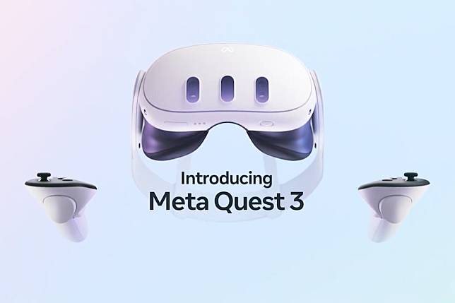 Meta推出最新產品Quest 3。（圖／取自youtbe「 Meta Quest 」）