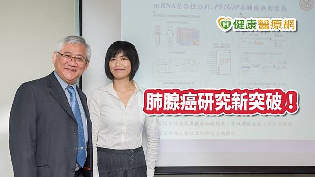 中央研究院生物醫學科學研究所周玉山研究員(左)、施柔合博士後研究員(右)