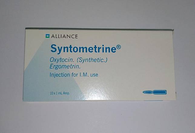 處方藥物Syntometrine一批次因潛在品質問題回收