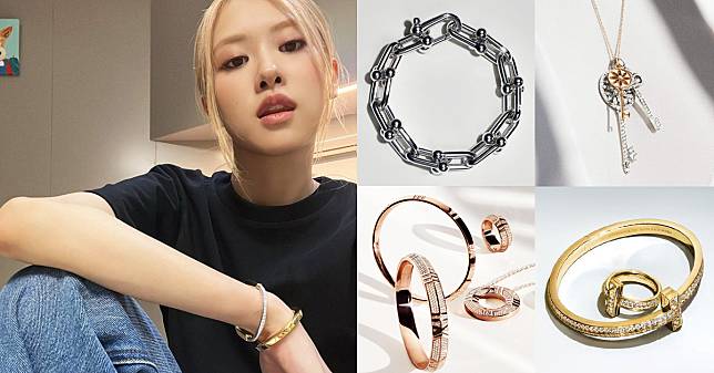 BLACKPINK Rosé 私著Tiffany珠寶買起來！愛情鎖「Lock」、性格派「「HardWear」到經典「T1」，5大系列搶占男女市場