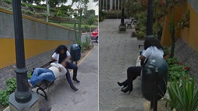 秘魯有男子使用Google街景服務時意外逮到妻子外遇。（圖／翻攝自Google Map）