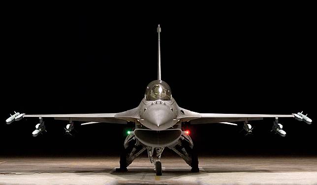 F-16戰機。（洛克希德馬丁公司提供）
