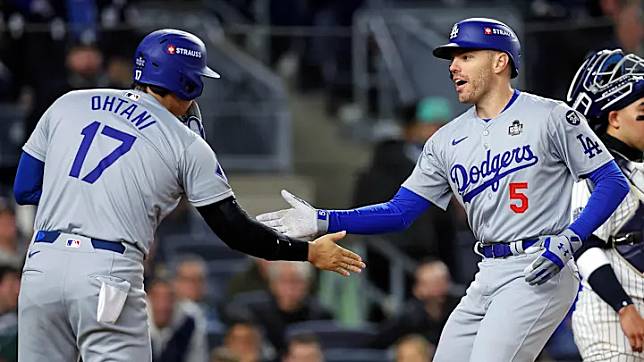 MLB／弗里曼世界大賽連5場開轟！ 道奇距離冠軍僅差一步之遙 （圖／Getty）