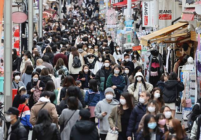 日本疫情/東京街頭