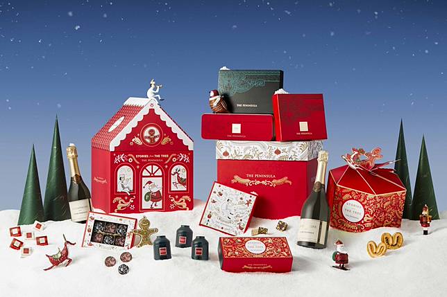 Peninsula Hong Kong has four hamper options available this year, ranging from HK$1,688 to HK$5,288. Photos: Handouts