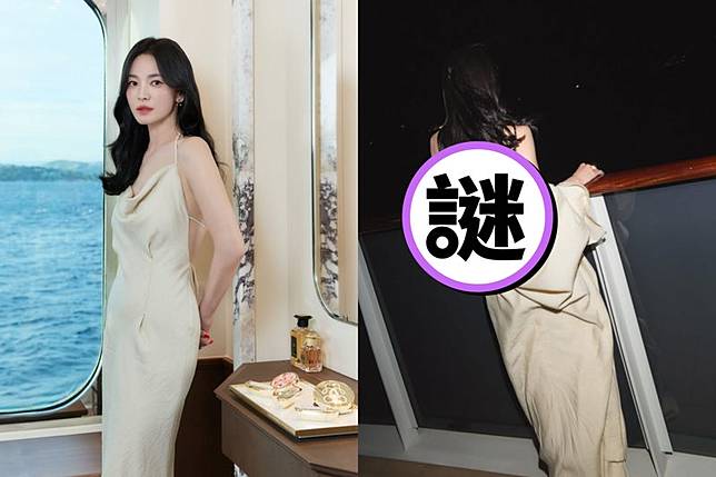 44歲「凍齡女神」宋慧喬難得展露美背。翻攝IG@kyo1122