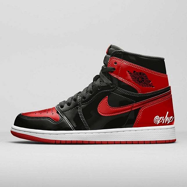 Air Jordan Holiday 2021 Air Jordan 1 Bred Patent Leather