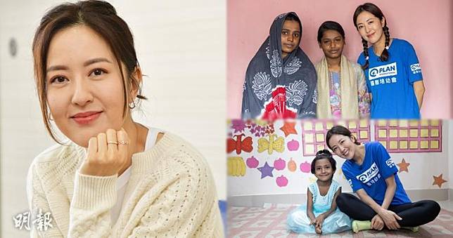 唐詩詠上月跟國際培幼會到訪孟加拉，初嘗7天慈善探訪滋味，她表示在舊公司訓練有數，各方面適應快。（劉永銳攝/大會提供）