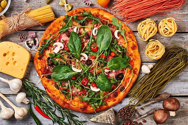 【好食課熱量圖鑑】營養師解析義大利麵、披薩、披薩餅皮熱量及營養素報你知！