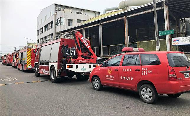 聯華食品位於彰化縣北斗鎮的工廠，於25日發生火警，並造成7人死亡、15人受傷。（圖／彰化縣府消防局提供）