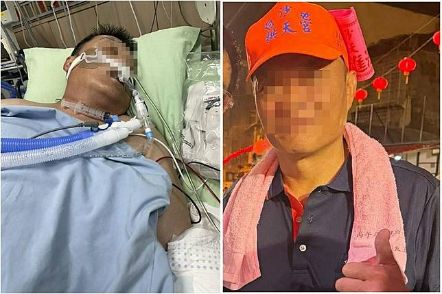 李女表示，49歲乾哥哥去年因急性胰臟炎進加護病房，有媽祖庇佑獲得神蹟。李女授權提供