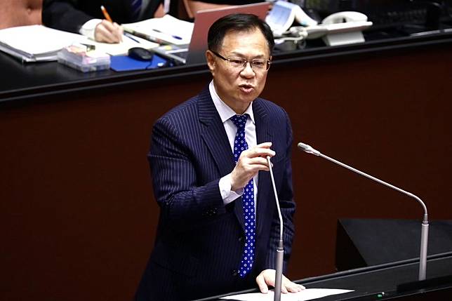 張啓楷今天回應柯文哲案偵訊光碟來源。（資料照片／王侑聖攝）