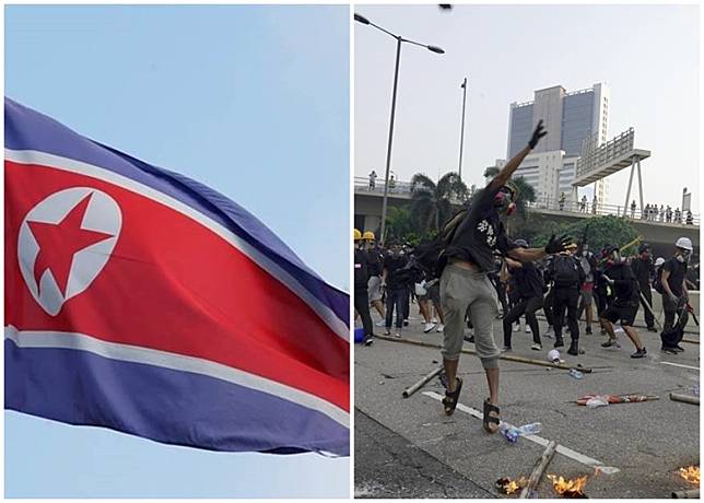 北韓官方再評論香港局勢。（互聯網/美聯社圖片）