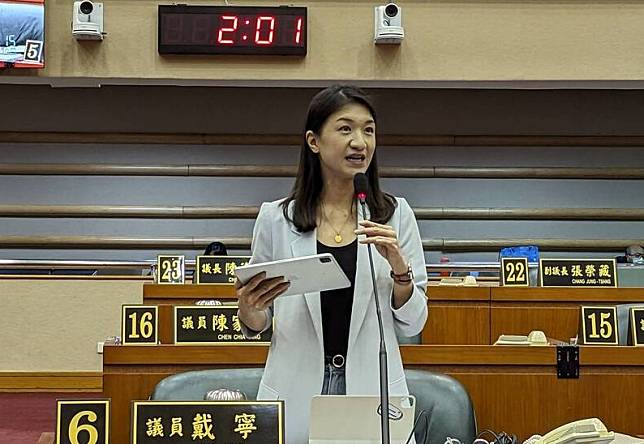 嘉義市議員戴寧被控詐領助理費。（資料照/記者湯朝村攝）