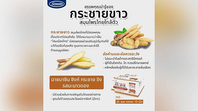 สรรพคุณน่ารู้ของ 