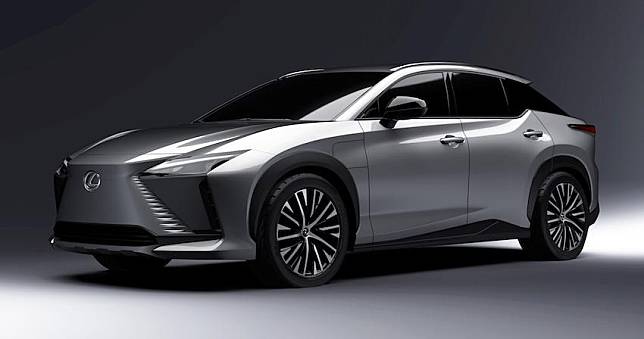 Lexus RZ 450e 電動車，最快可在 2022 年上市。