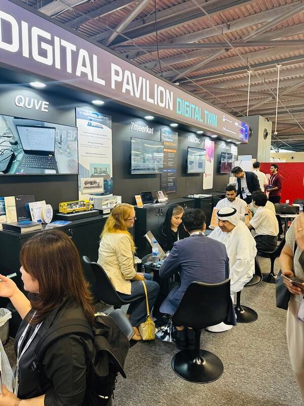 GDIN helped South Korean Digital Twin companies connect with potential customers and business partners by supporting their participation in global exhibitions like GITEX.