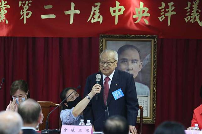 前考試院長、前台北市長許水德3月31日病逝，享耆壽91歲。(資料照片，柯承惠攝)