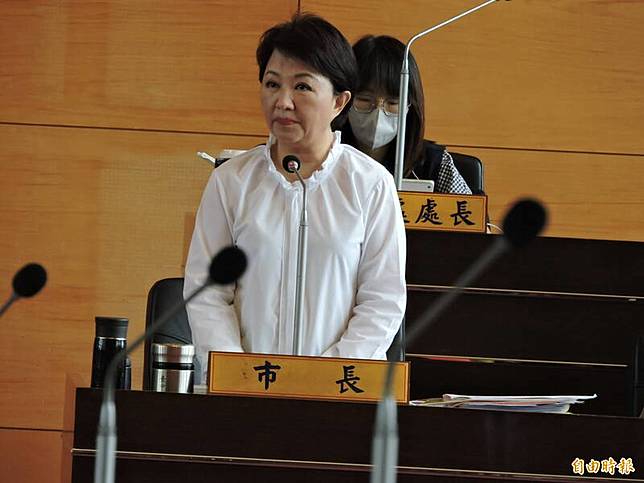 市長盧秀燕表示，水湳創研土地還很多，有20公頃，26日釋出一批，有興趣的科技業者可來標。(記者蘇金鳳攝)