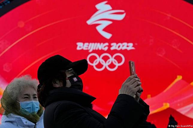 北京冬奧將在2月4日舉行，台灣多個社團26日發出聲明呼籲各界注意中國侵犯人權的行為。示意圖。（資料照，美聯社）