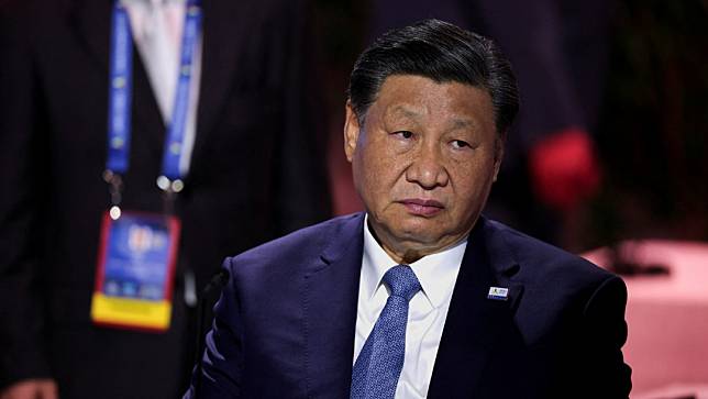 中國國家主席習近平2023.11.16出席舊金山APEC峰會。路透社