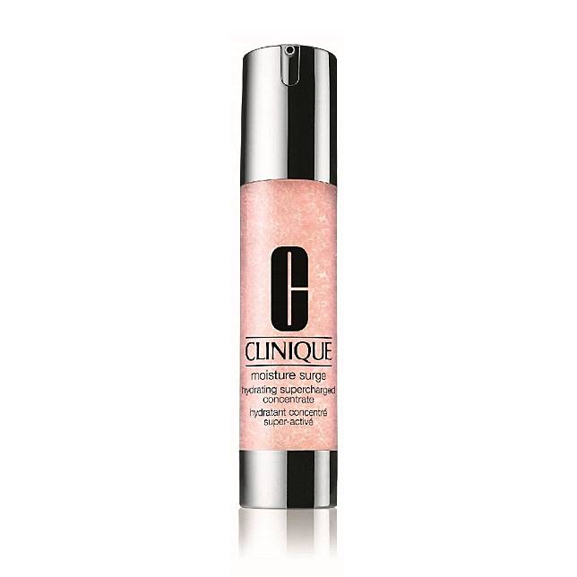 秋冬保濕精華推介︰Clinique Moisture Surge Hydrating Supercharged Concentrate 爆水珠珠精華 HK$350/48ml