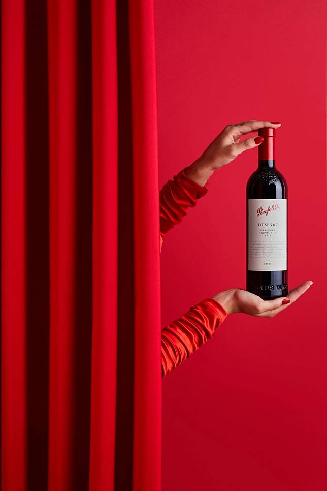 Bin 707 is Penfolds’ first 100 per cent single varietal cabernet sauvignon