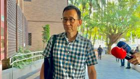 前台北市政府副秘書長李得全今為京華城案出庭。侯柏青攝
