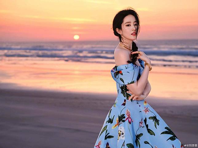 劉亦菲有「神仙姐姐」封號。(翻攝自微博)