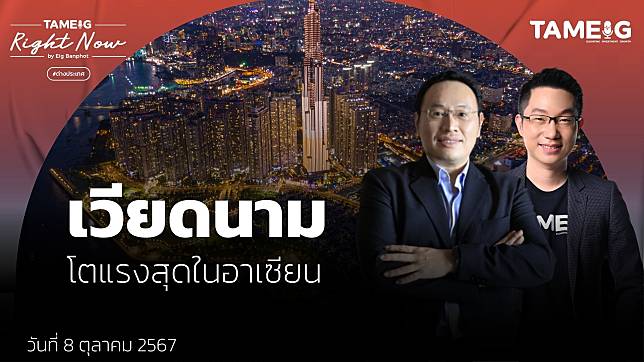 เวียดนาม จีดีพีไตรมาส 3 โต 7.4% พุ่งแรงสุดในรอบ 2 ปี | Right Now Ep.1,241