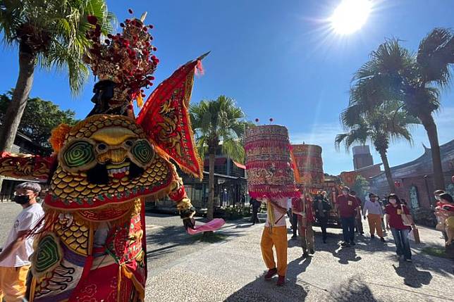 宜蘭傳藝園區遶境遊行 三王媽祖神齊聚11/12祈福謝平安