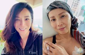 吳忻熹癌症變四期度過51歲生日，最怕被問還要多久。（圖／IG@nat_ng_nat）