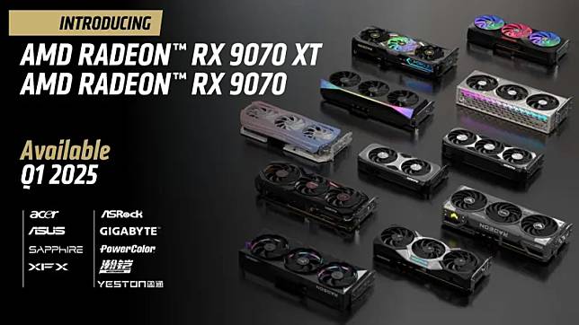 ▲AMD 2024年第4季財報電話會議中，由執行長蘇姿丰宣布Radeon RX 9070 系列GPU，將在3月登場。（圖／AMD）