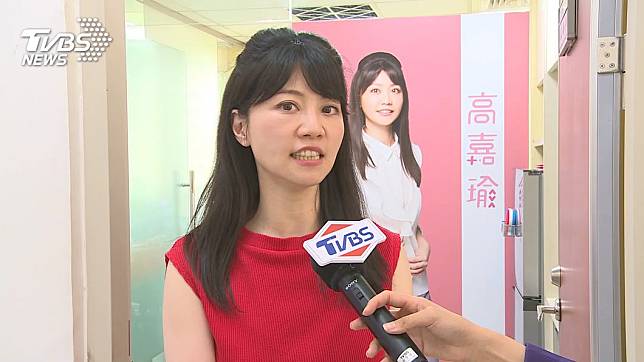 民進黨立委高嘉瑜有港湖女神的封號。（圖／TVBS）