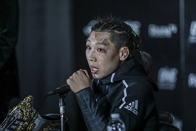 Xiong Jingnan has spoken of her desire for a trilogy fight with Angela Lee. Photo: One Championship