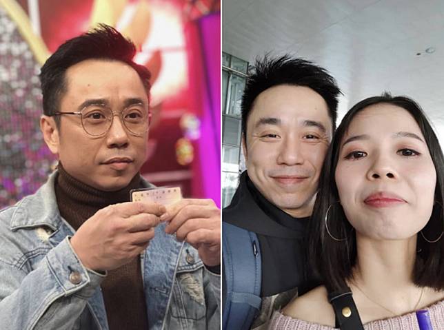 43歲「小彬彬」溫兆宇2020年與越南籍妻子小英宣布結婚。(組合照，本報資料照、翻攝自臉書)